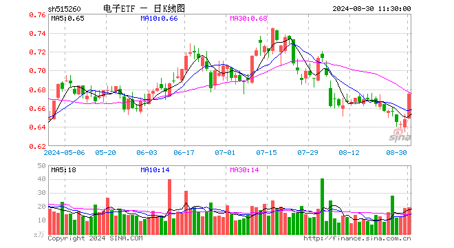 主力資金狂涌，業(yè)績(jī)喜報(bào)頻傳，蘋果利好迭出！電子領(lǐng)漲兩市，東山精密漲停，電子ETF（515260）盤中暴拉3%！  第1張