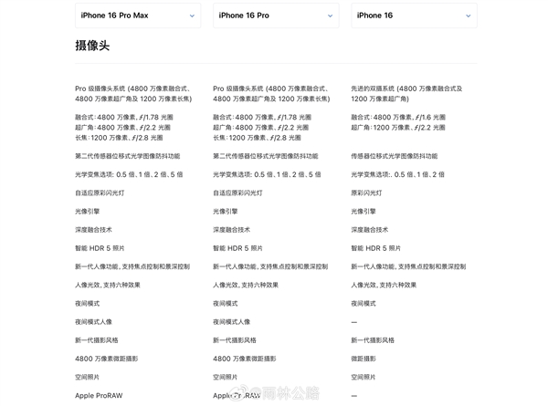 蘋果官網(wǎng)刪除iPhone 16后置鏡頭配備抗反射鏡頭涂層：實(shí)測相機(jī)鬼影還在  第4張