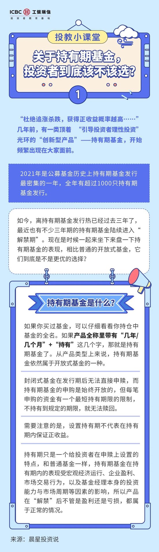 【金融教育宣傳月】關(guān)于持有期基金，投資者到底該不該選？（一）