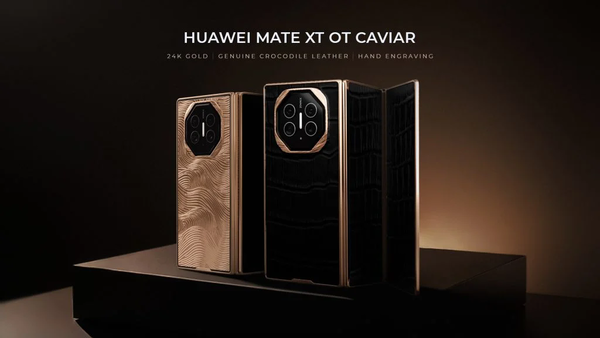 Caviar推出華為Mate XT非凡大師奢華定制版 更顯尊貴