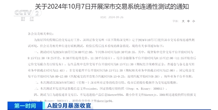 滬深交易所，今日全網(wǎng)測(cè)試！港股假期暴漲，中概股指數(shù)兩周狂飆2256點(diǎn)  第2張