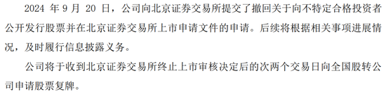 又一北交所IPO終止！上半年已虧損  第2張