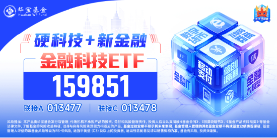 華為鴻蒙、移動(dòng)支付連番引爆！金融科技ETF（159851）再漲2.57%續(xù)刷上市新高，標(biāo)的指數(shù)翻倍增長(zhǎng)！