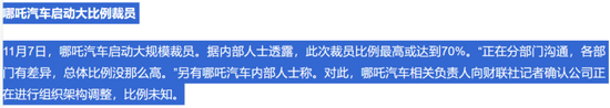 欠供應(yīng)商4820萬(wàn)遭起訴，裁員、欠薪禍不單行，哪吒汽車：10月銷量成謎，上市成唯一“救命稻草”！