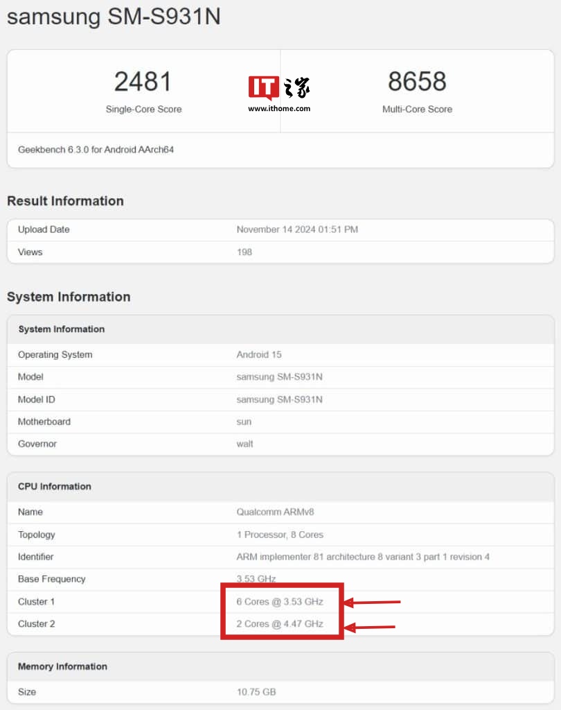 消息稱三星 Galaxy S25 系列手機(jī)起售價 799 美元，起步 12GB RAM 及 128GB 存儲空間  第2張